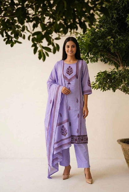 Pure Kota Doriya Dupatta Set