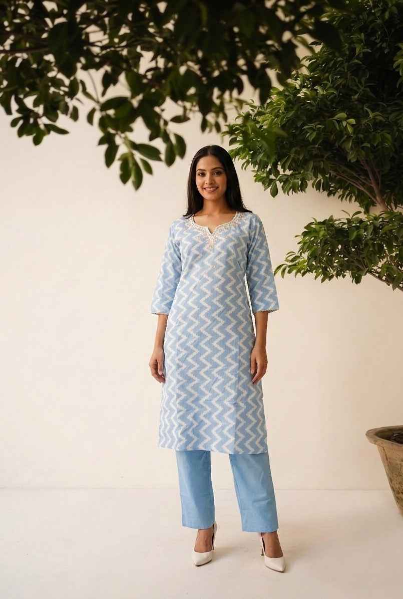 Pure Cotton Pant Sets