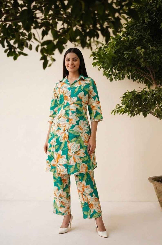 Pure Cotton Co-Ord Set