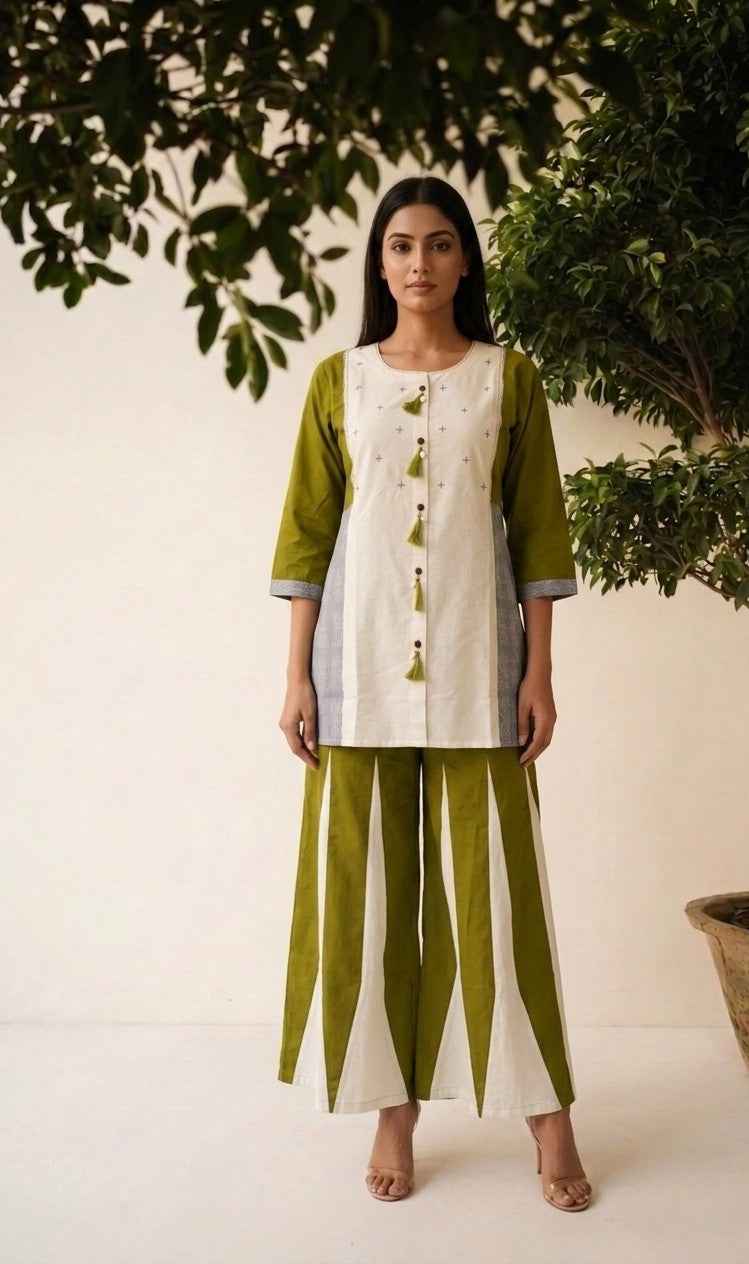 Pure Cotton  Co-Ord Set CS0132