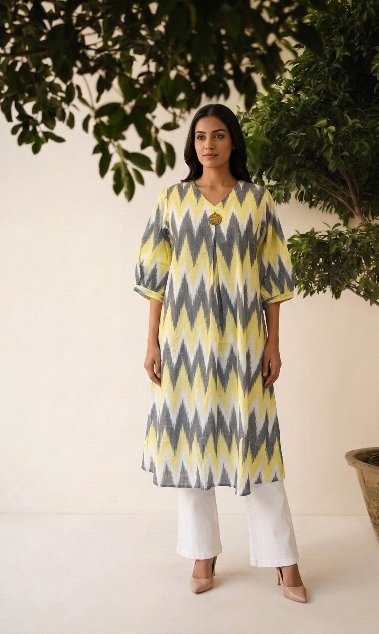 Pure Cotton Only Single Kurta 174