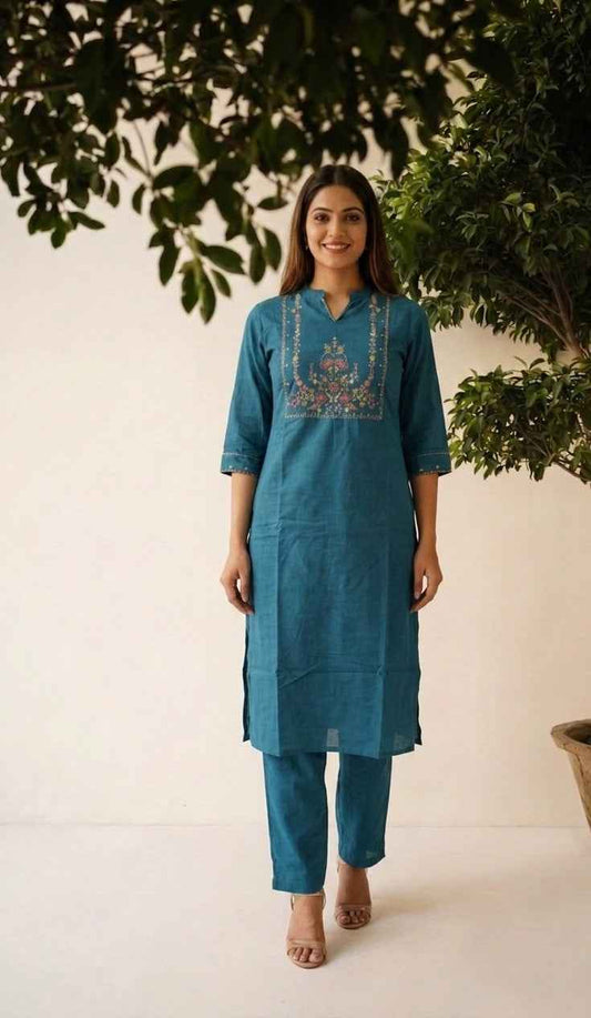 Pure Cotton Pant Sets PS0173