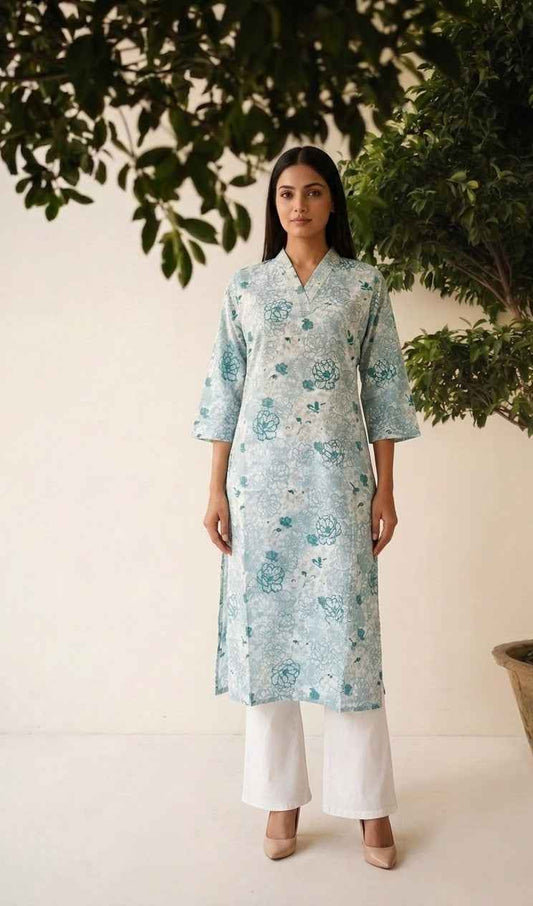 Pure Cotton Only Single Kurta