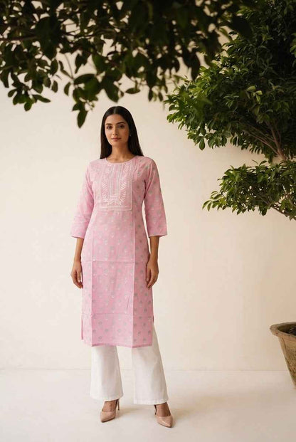 Pure Cotton Single Kurta Set