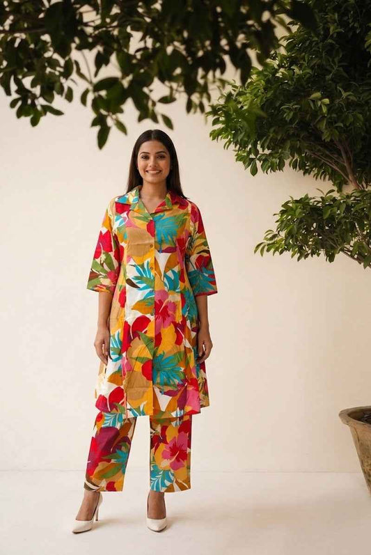 Pure Cotton Co-Ord Set