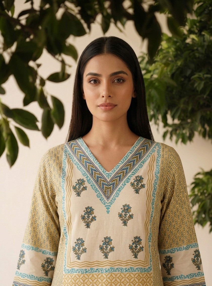 Pure Cotton Single Kurta Set 108