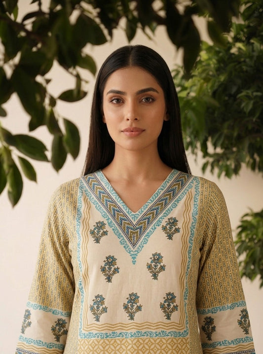 Pure Cotton Single Kurta Set 108