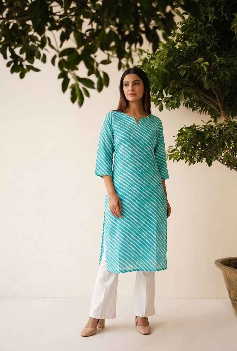 Pure Cotton Only Single Kurta