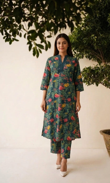 Pure Cotton Pant Sets PS0161