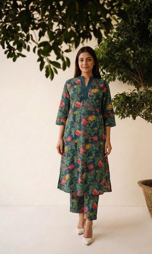 Pure Cotton Pant Sets PS0161