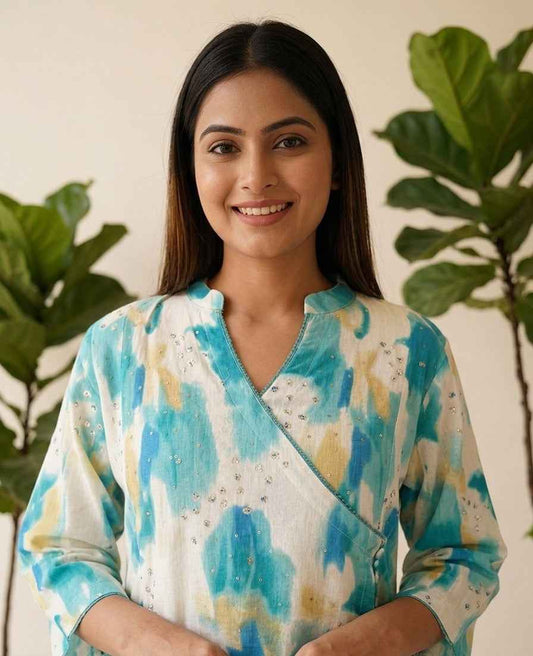 Pure Cotton Two Piece  Set