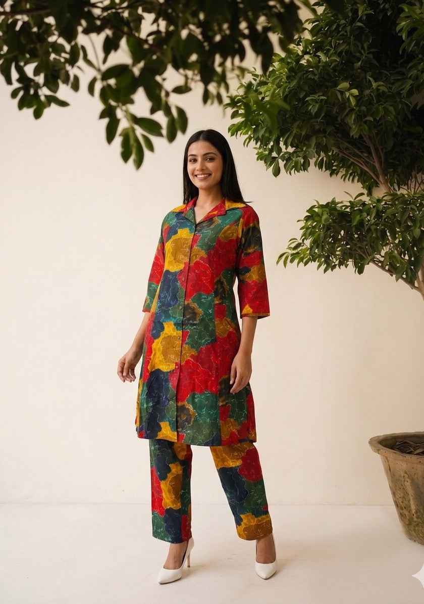 Pure Cotton Co-Ord Set