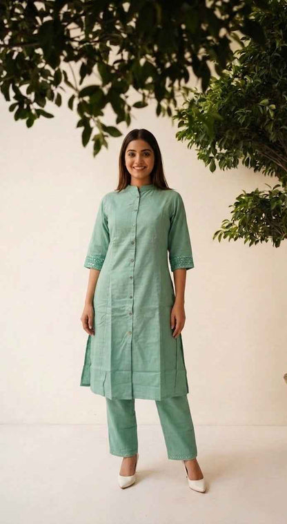 Pure Cotton Pant Sets
