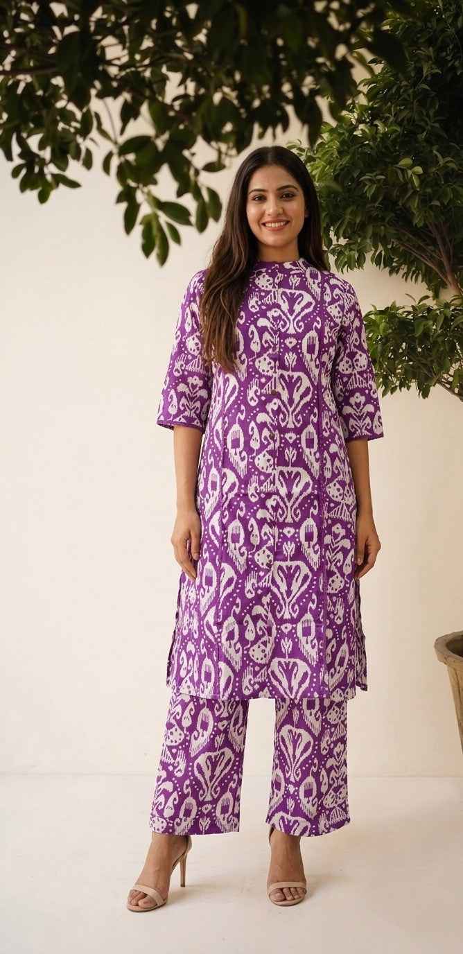 Pure Cotton Pant Sets PS0174