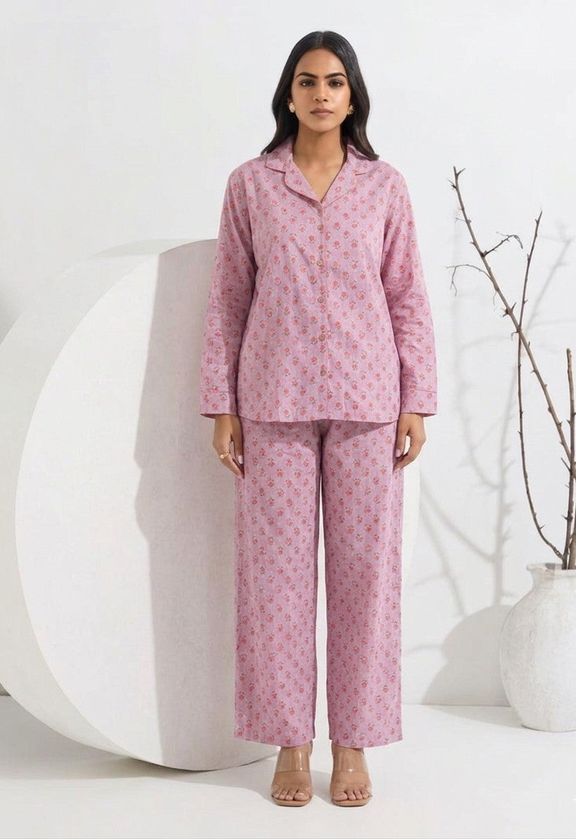 Pure cotton  Everyday Comfort Night Suit Set  NS003