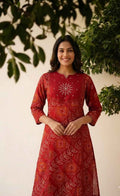 Pure Cotton Dupatta Set CS0241