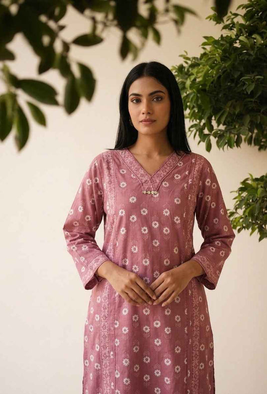 Pure Cotton Dupatta Set
