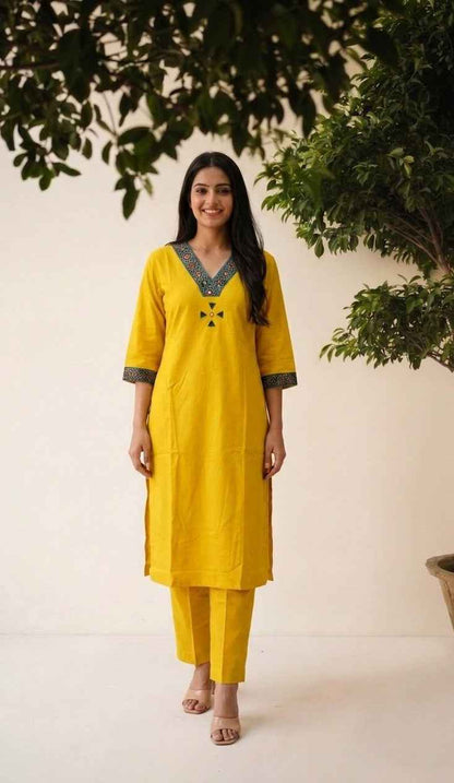 Pure Cotton Pant Sets PS0187