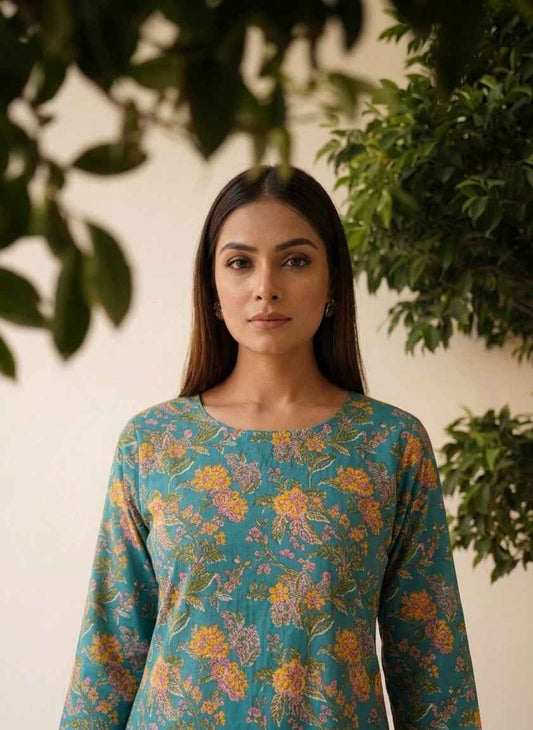Pure Cotton Single Kurta Set