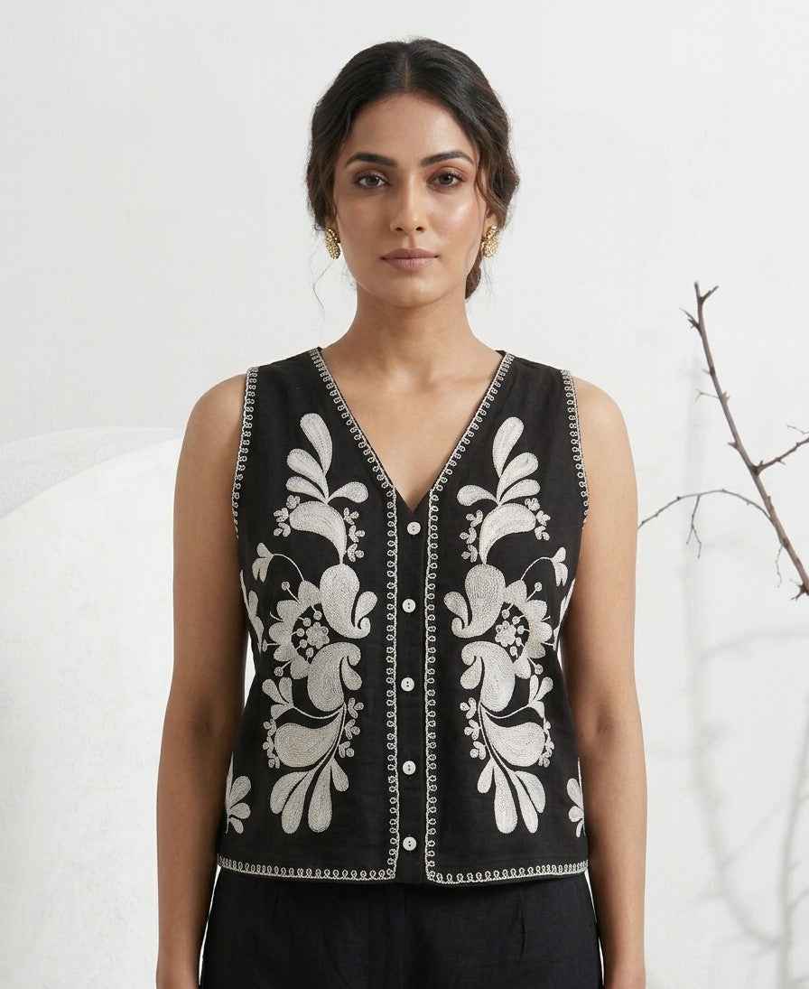 Co-Ord Set with Embroidery COS140