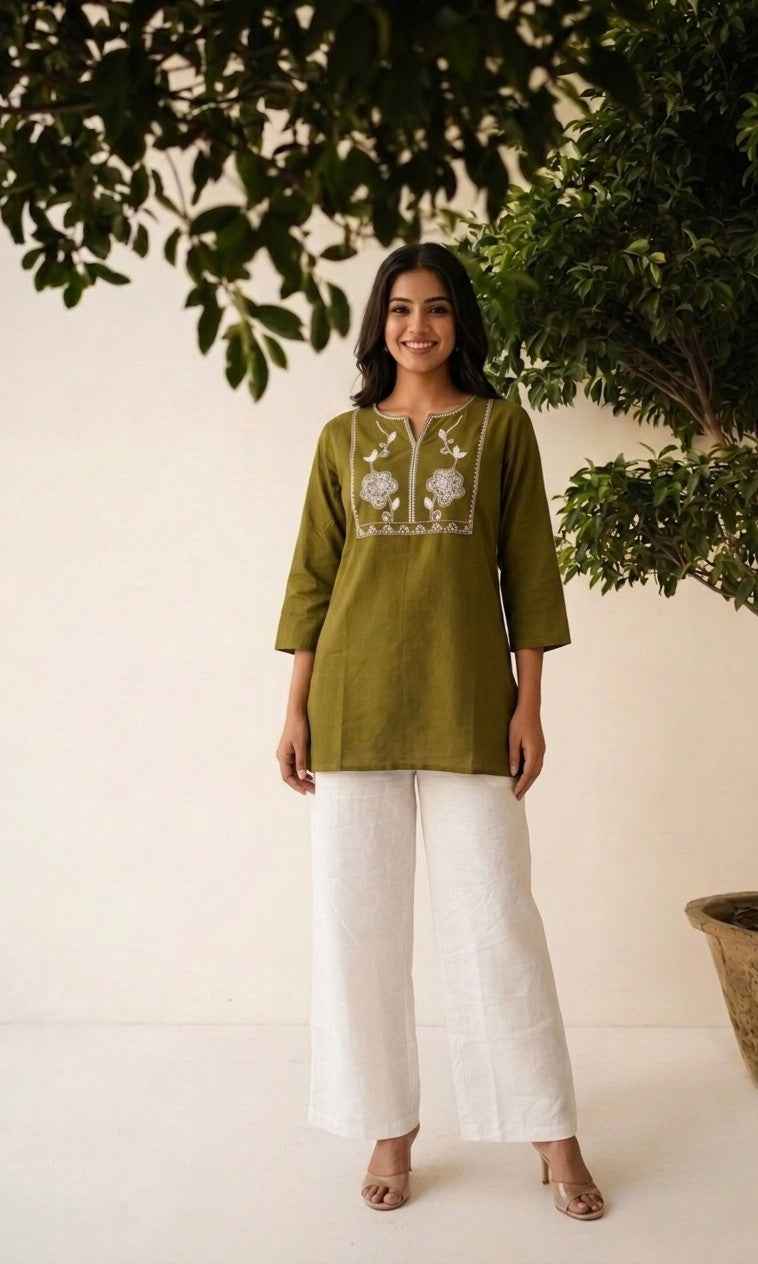 Pure cotton Two Piece Co Ord Set