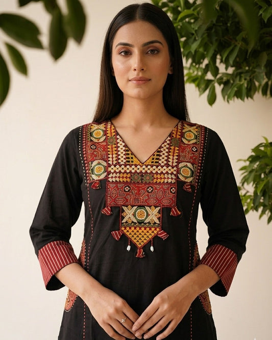 Pure Cotton Three Piece Dupatta Set CS0227