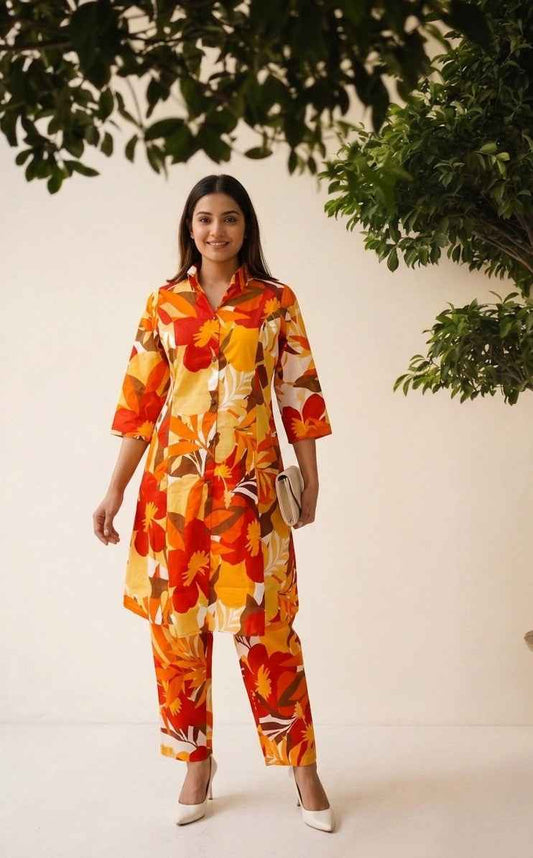 Pure Cotton Co-Ord Set