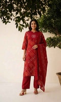 Pure Cotton Dupatta Set CS0241