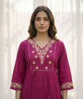 Pure Cotton Three Piece Dupatta Set