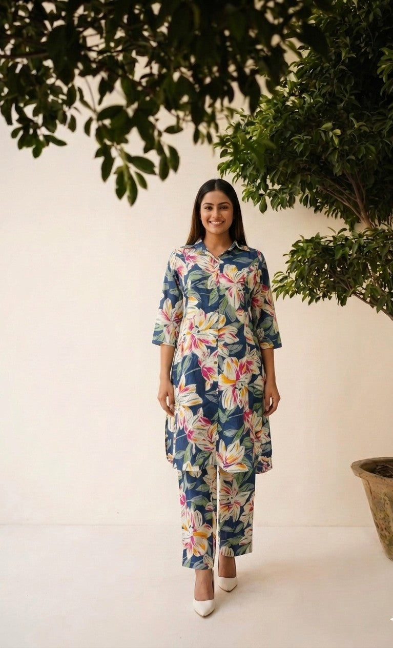 Pure Cotton Co-Ord Set MCOS09