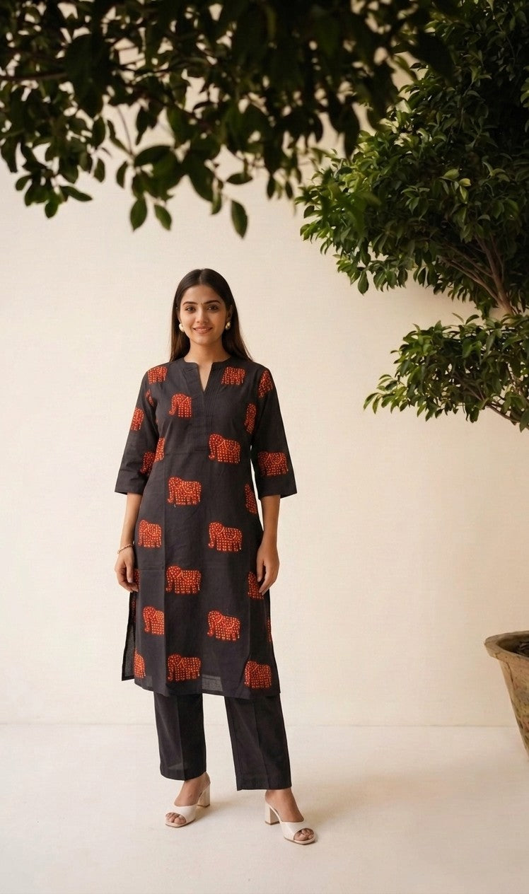 Pure Cotton Pant Sets PS0183