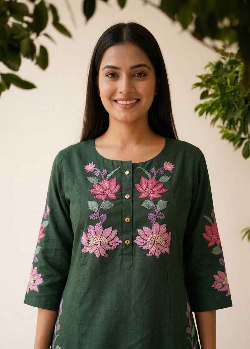 Pure Cotton Pant Sets PS0203