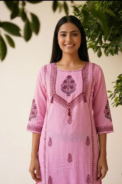 Pure Kota Doriya Dupatta Set KD028