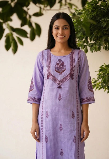 Pure Kota Doriya Dupatta Set KD028