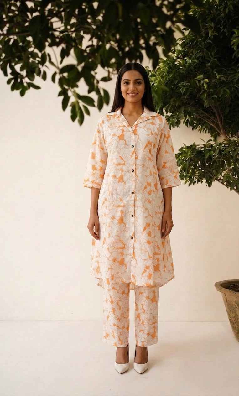 Pure Cotton Co-Ord Set