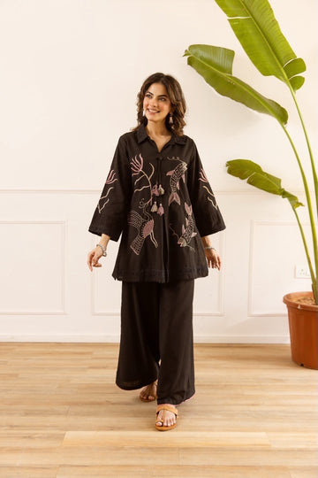 Pure Cotton Flex Co-Ord Set COS134