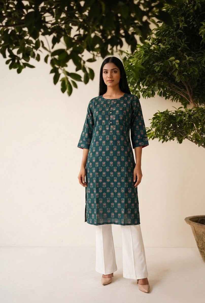 Pure Cotton Only Single Kurta