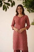 Pure Cotton Dupatta Set